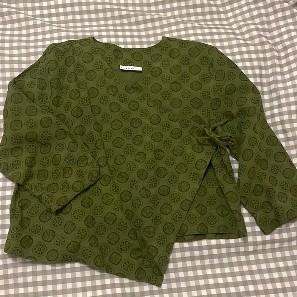 bryn WALKER 100% linen kimono top